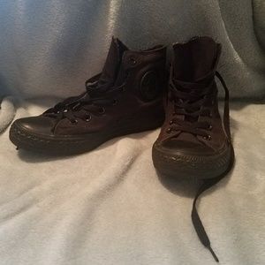 All black converse